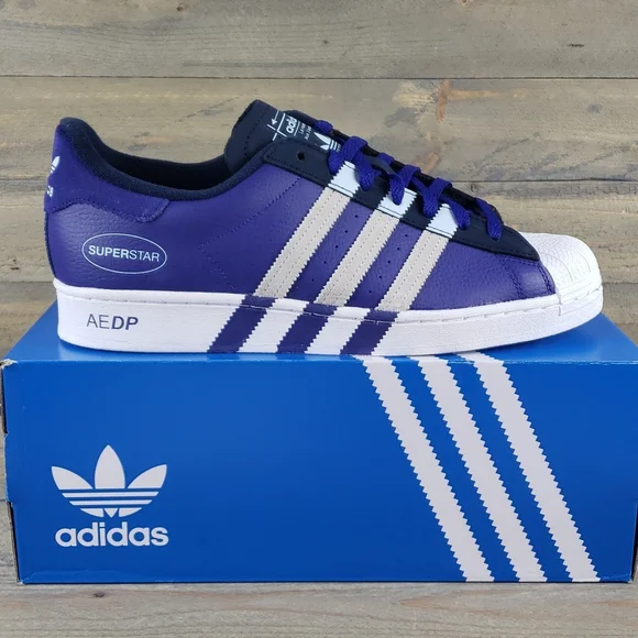 adidas gazelle silver green womens adidas Superstar II Black / Blue main image 0